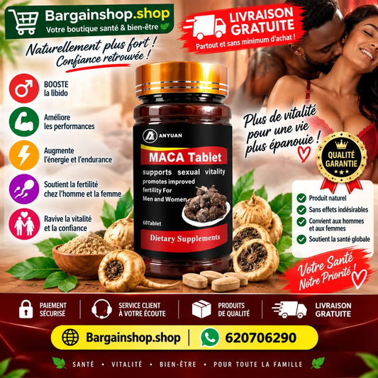 Complément alimentaire : Capsules de Maca