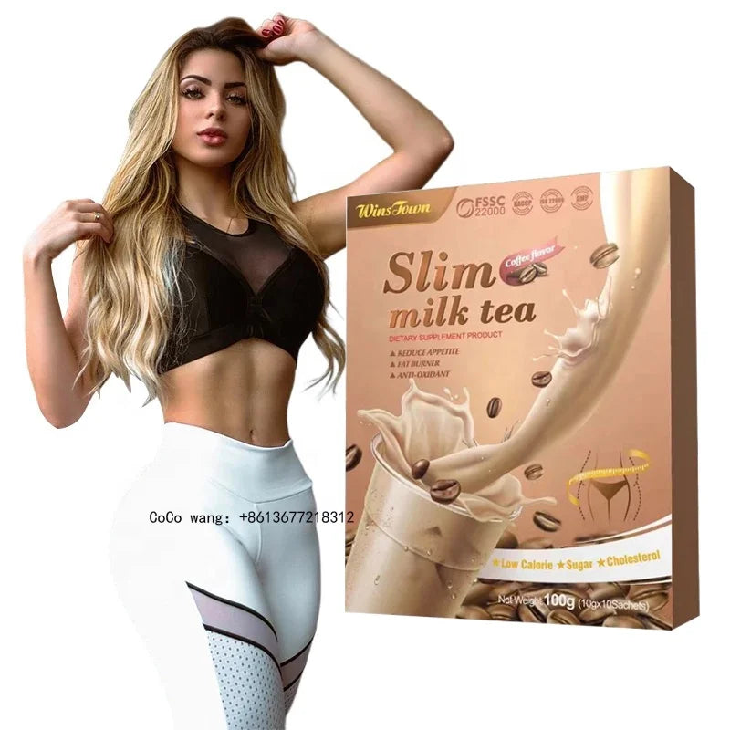 Thé au Lait Minceur WinsTown Best Slim Green Slimming Coffee