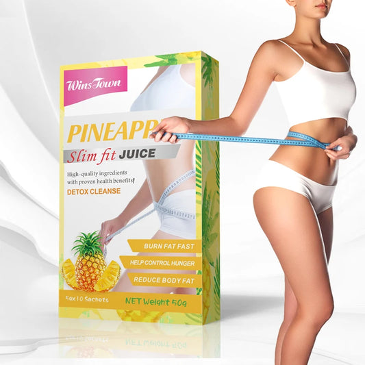 Jus Minceur à l'Ananas en Poudre pour Perte de Poids