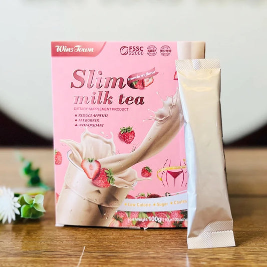 Thé au Lait Minceur WinsTown Substitut de Repas Quotidien