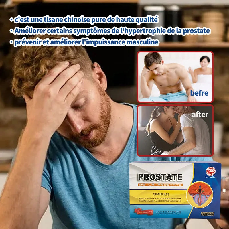 Tisane Chinoise : Thé à base de plantes pour la santé de la Prostate