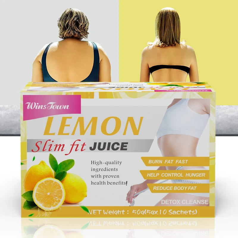 Jus de Citron Contrôle du Poids - Brûle-Graisses Perte Instantanée